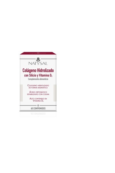 Natysal Colageno Con Silicio Vit D3 60 Comp