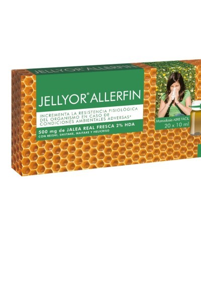 Eladiet Jellyor Allerfin 20 Ampollas