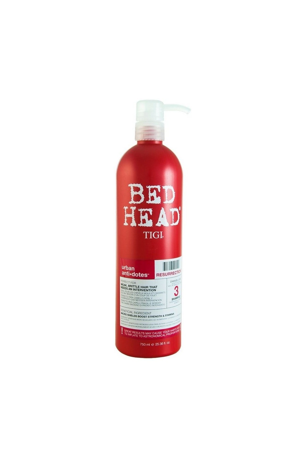 Tigi Resurrection Shampoo 750ml