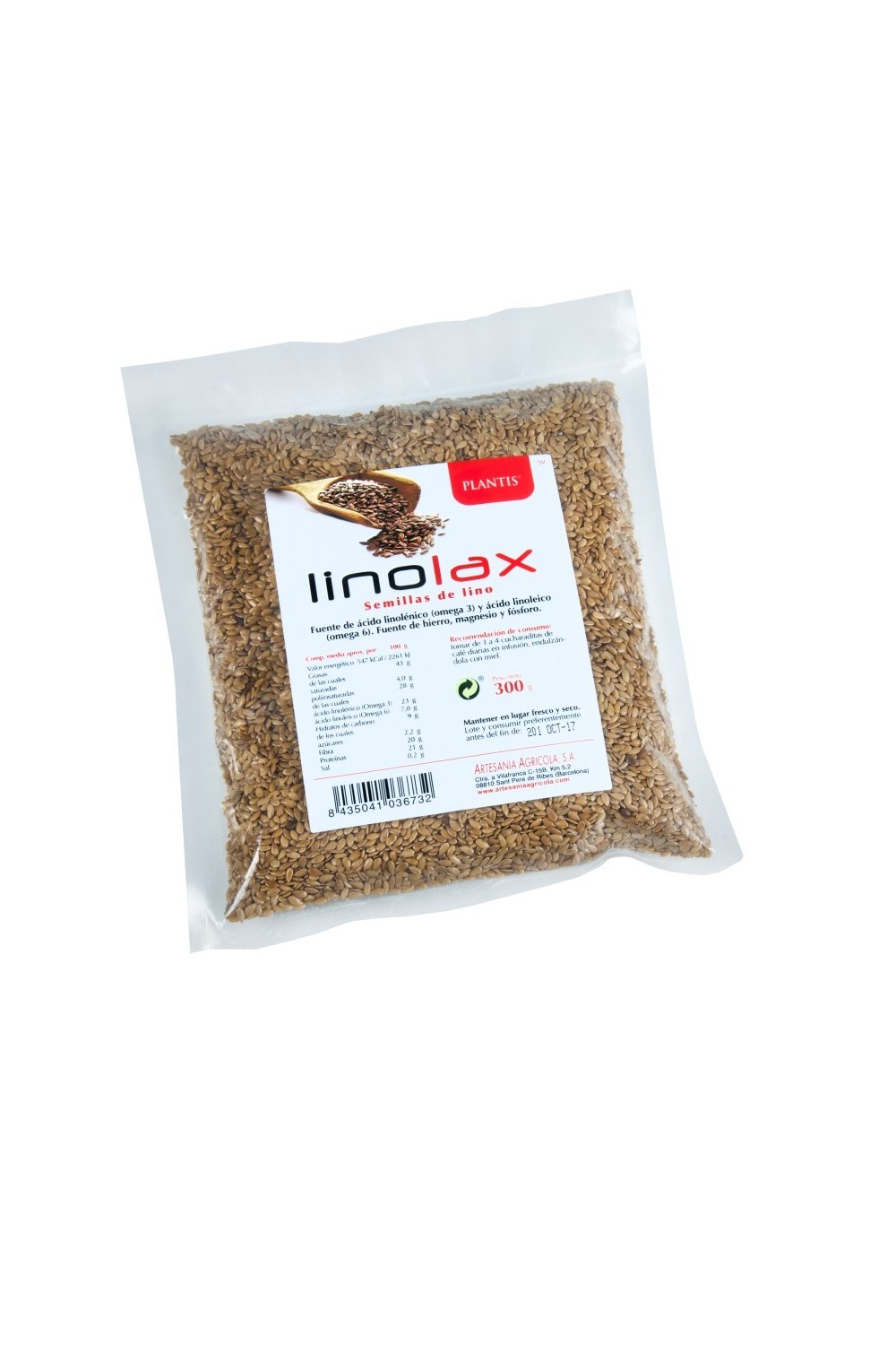 Plantis Linolax 300g Semillas Lino