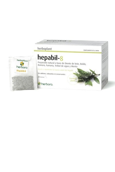 Herbora Hepabil 8 Herboplant 20 Filtr