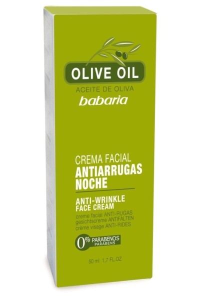 Babaria Olive Oil Anti Wrinkle Night Face Cream 50ml