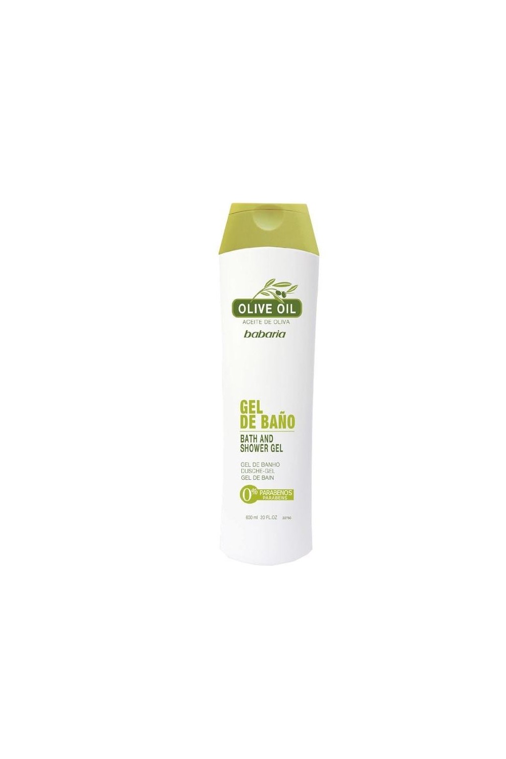 Babaria Olive Oil Bath Gel 600ml