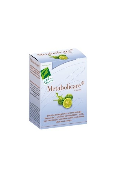 100%natura 100 Natura 100 Natura 100 Natura Metabolicare 60 Capsulas