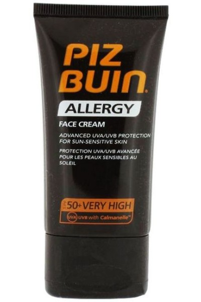 Piz Buin Allergy Sun Sensitive Skin Face Cream Spf50 50ml