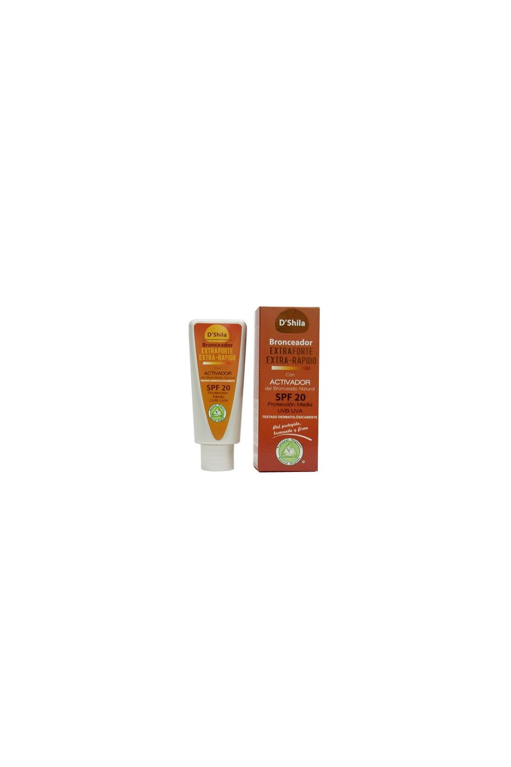 Shila Bronceador Extraforte 20 100ml Fps - 20