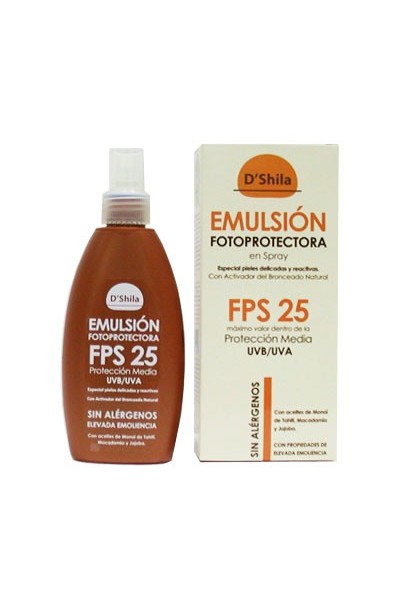 Shila Emulsion Fotoprotectora Spray Fps 25 200ml