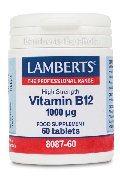Lamberts Vitamina B12 1000-Ug 60 Tabs