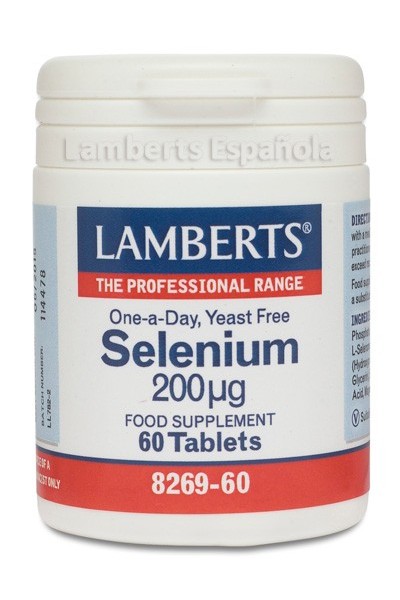 Lamberts Selenio 200-Ug 60 Tabs