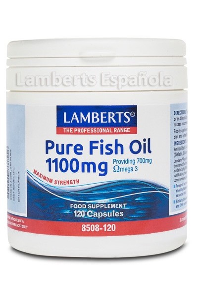 Lamberts Aceite De Pescado Puro 60 Caps