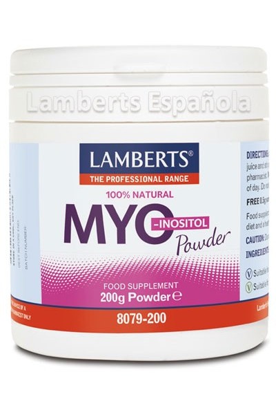 Lamberts Myoinositol Polvo 100 Natural 200g