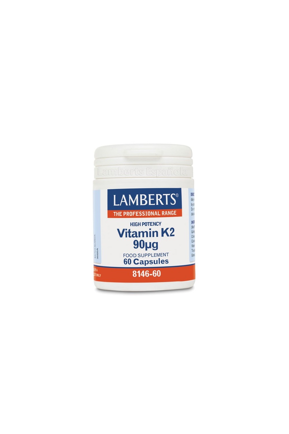 Lamberts Vitamina K 290œg 60 Cap