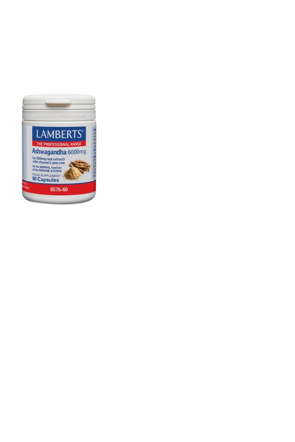 Lamberts Ashwagandha 6000 Mg 60 Cap