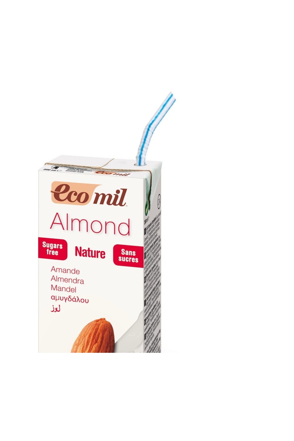 Nutriops Ecomil Almond Nature Bio 200ml