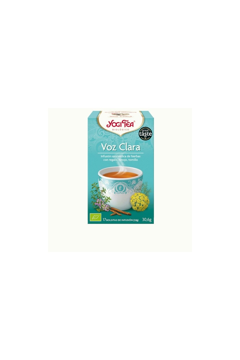 Yogi Tea Voz Clara 17 Bolsitas