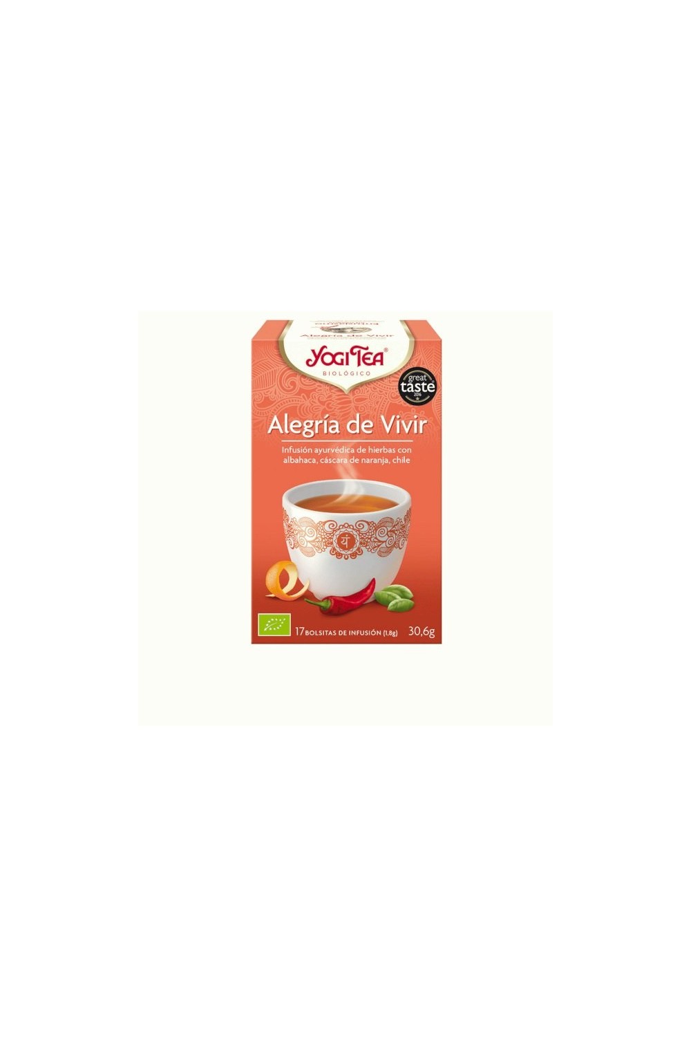 Yogi Tea Alegria De Vivir Reconfortable 17 Bols