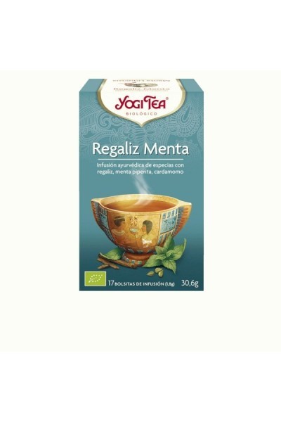 Yogi Tea Regaliz y Menta 17 X 1,8g