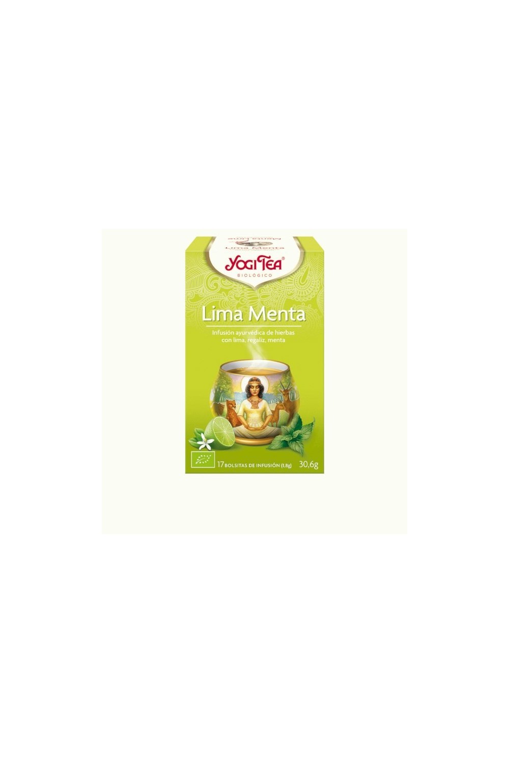 Yogi Tea Menta y Lima 17 X 1,8g