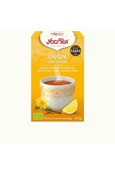 Yogi Tea Detox Con Limon 17 X 1,8g