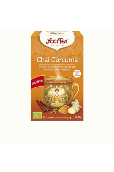 Yogi Tea Chai Curcuma 17 Bolsitas X 2g