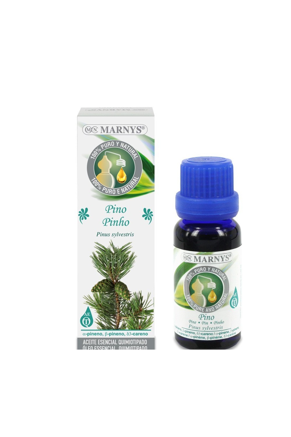 Marnys Aceite Esencial Alimentario De Pino Estuche 15ml