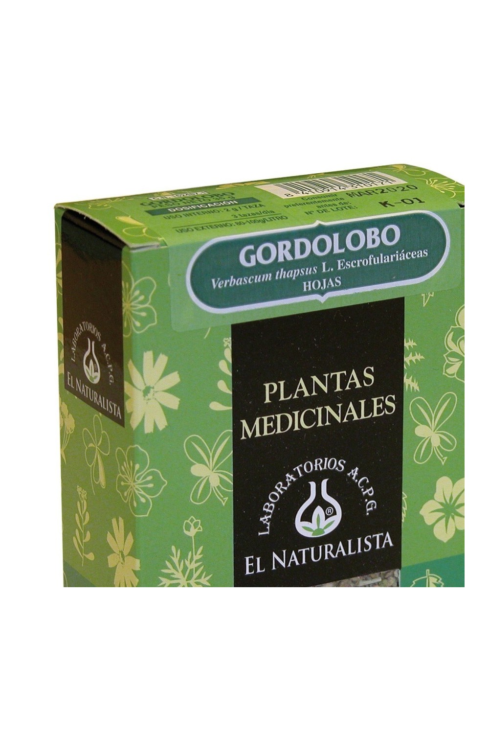 El Natural Gordolobo 35g Trociscos