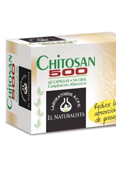 El Natural Chitosan 500 60 Caps