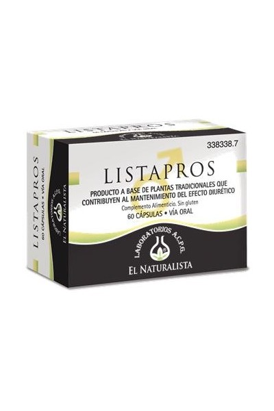 El Natural Listapros 60 Caps