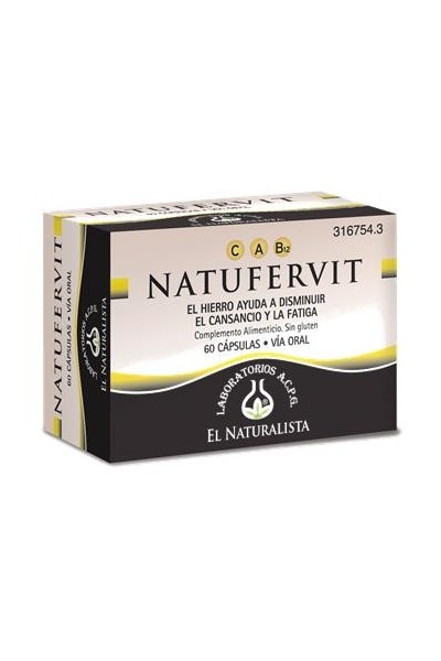 El Natural Natufervit 60 Caps