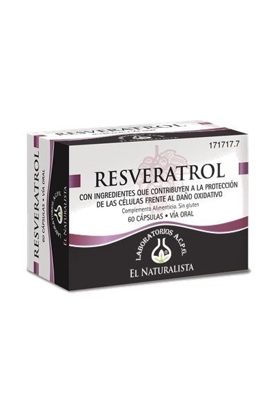 El Natural Resveratrol 60 Caps