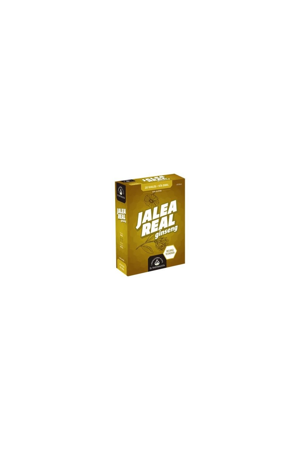 El Natural Jalea Real Con Ginseng 20 Viales Abre Facil