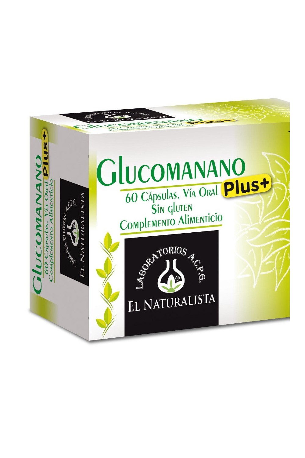 El Natural Glucomanano Plus 60 Caps