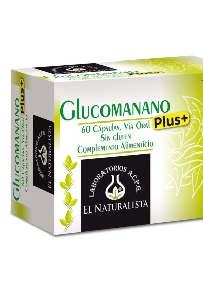 El Natural Glucomanano Plus 60 Caps