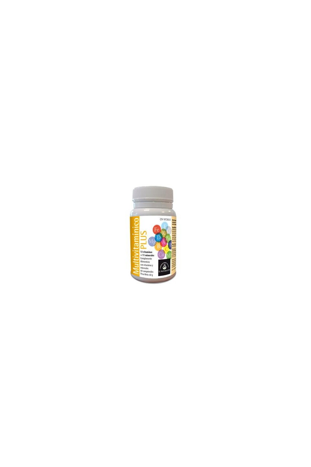 El Natural Multivitaminico Plus 60 Comp