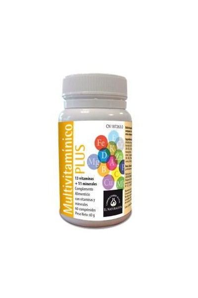 El Natural Multivitaminico Plus 60 Comp