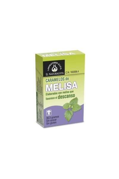 El Natural Caramelos Melisa Stevia 36,5g