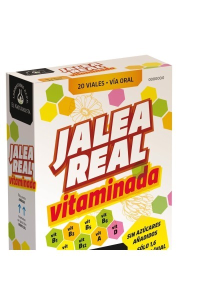 El Natural Jalea Real Vitaminada 20 Viales Abre Facil