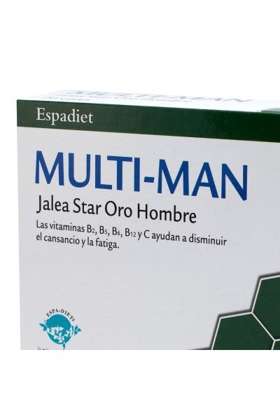 Montstar Jalea Multi Man Real Star Oro 20 Viales 10ml