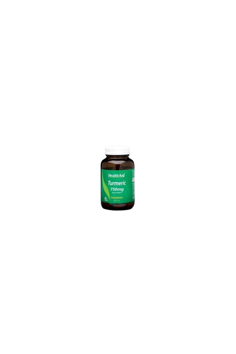 Health Aid Turmeric Root 60 Caps Curcuma