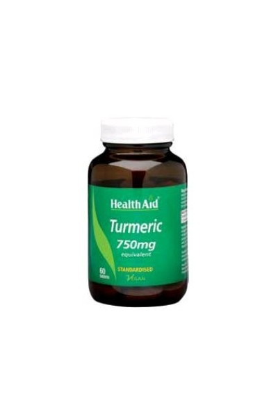 Health Aid Turmeric Root 60 Caps Curcuma