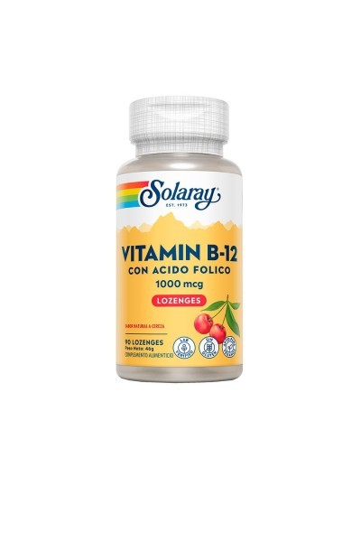 Solaray Vitamina B12 2000 Mcg 90 Comp