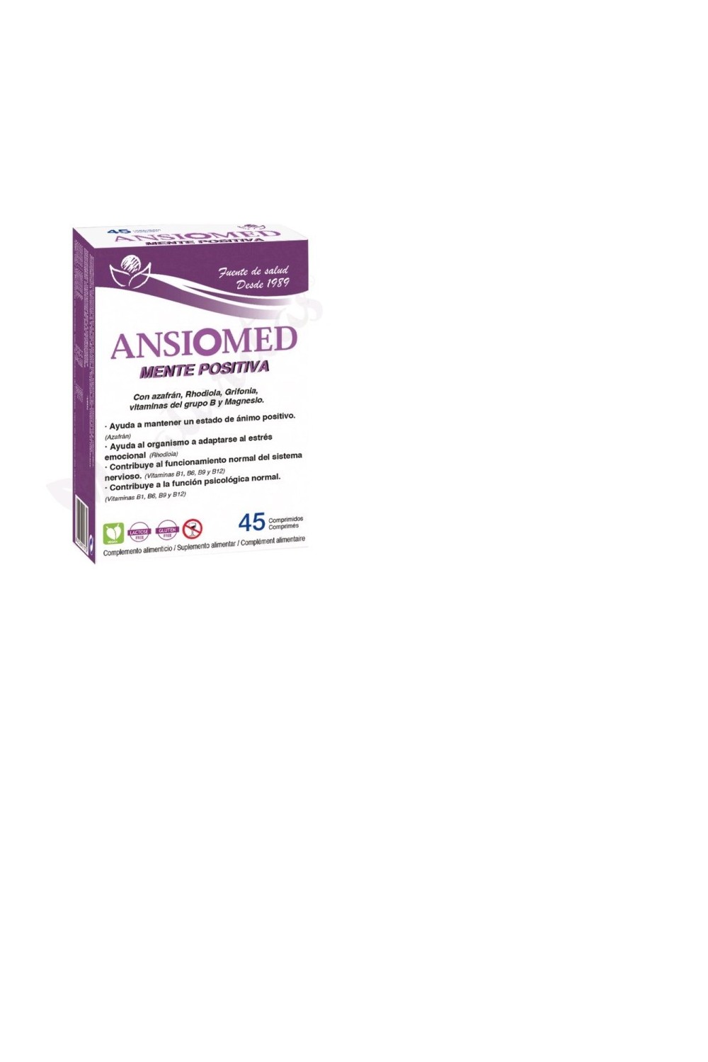 Bioserum Ansiomed Mente Positiva 45 Comprimidos