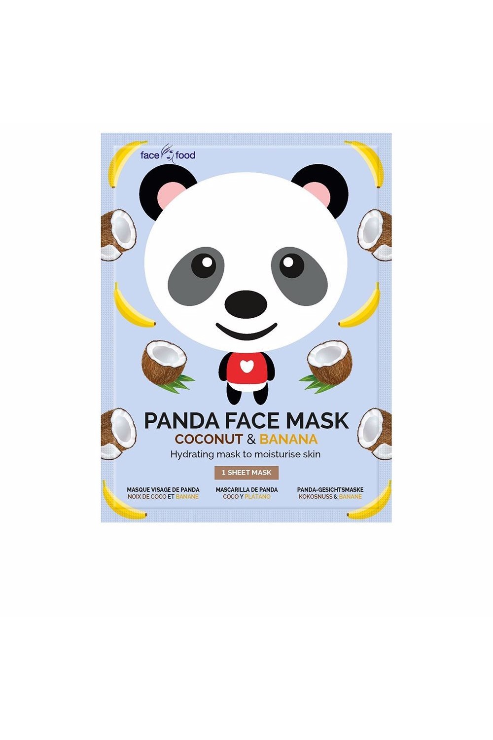 Montagne Jeunesse Panda Face Mask 1 Unit