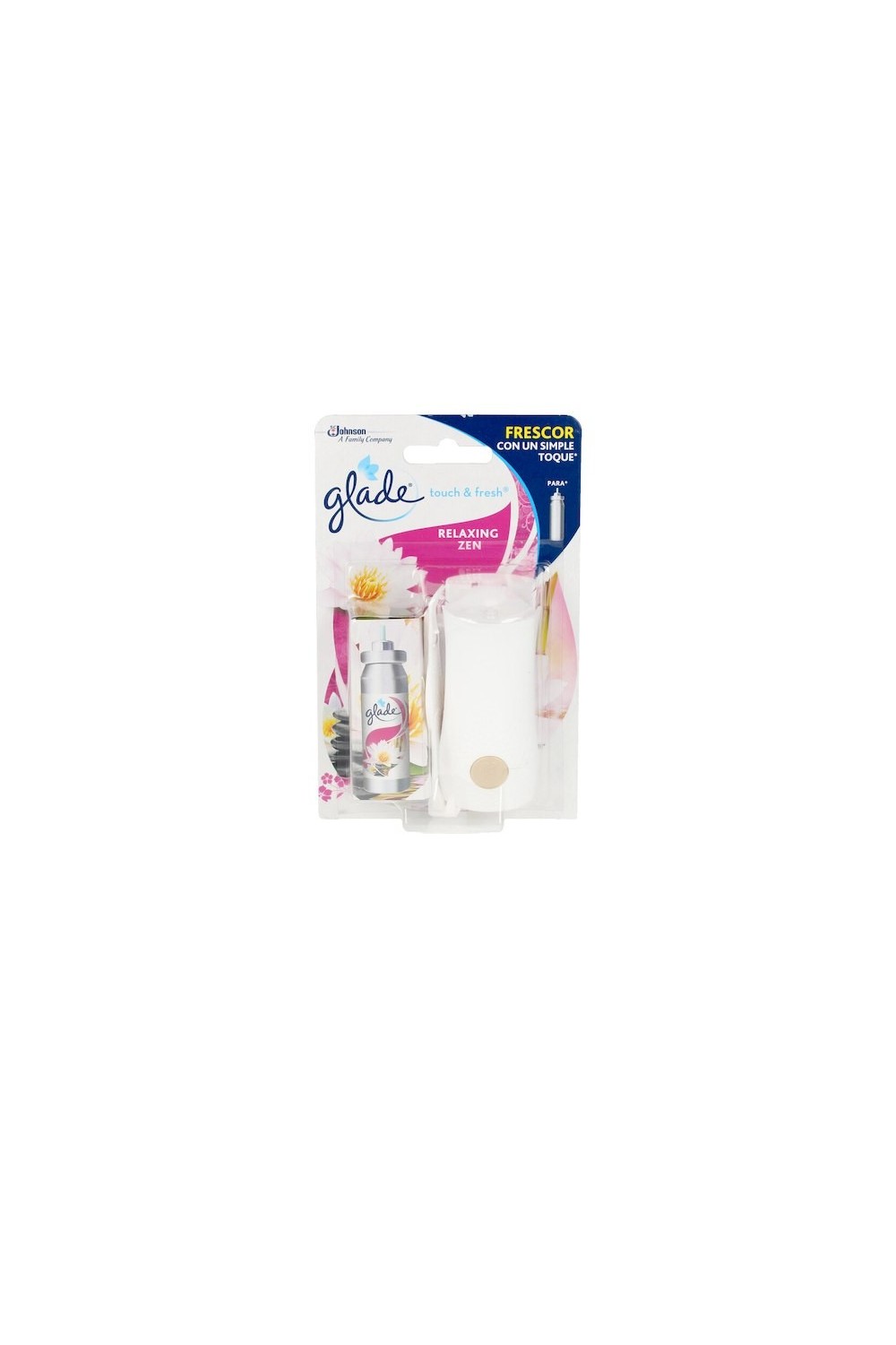 Glade Un Toque Ambientador Aparato Relax Zen 10ml