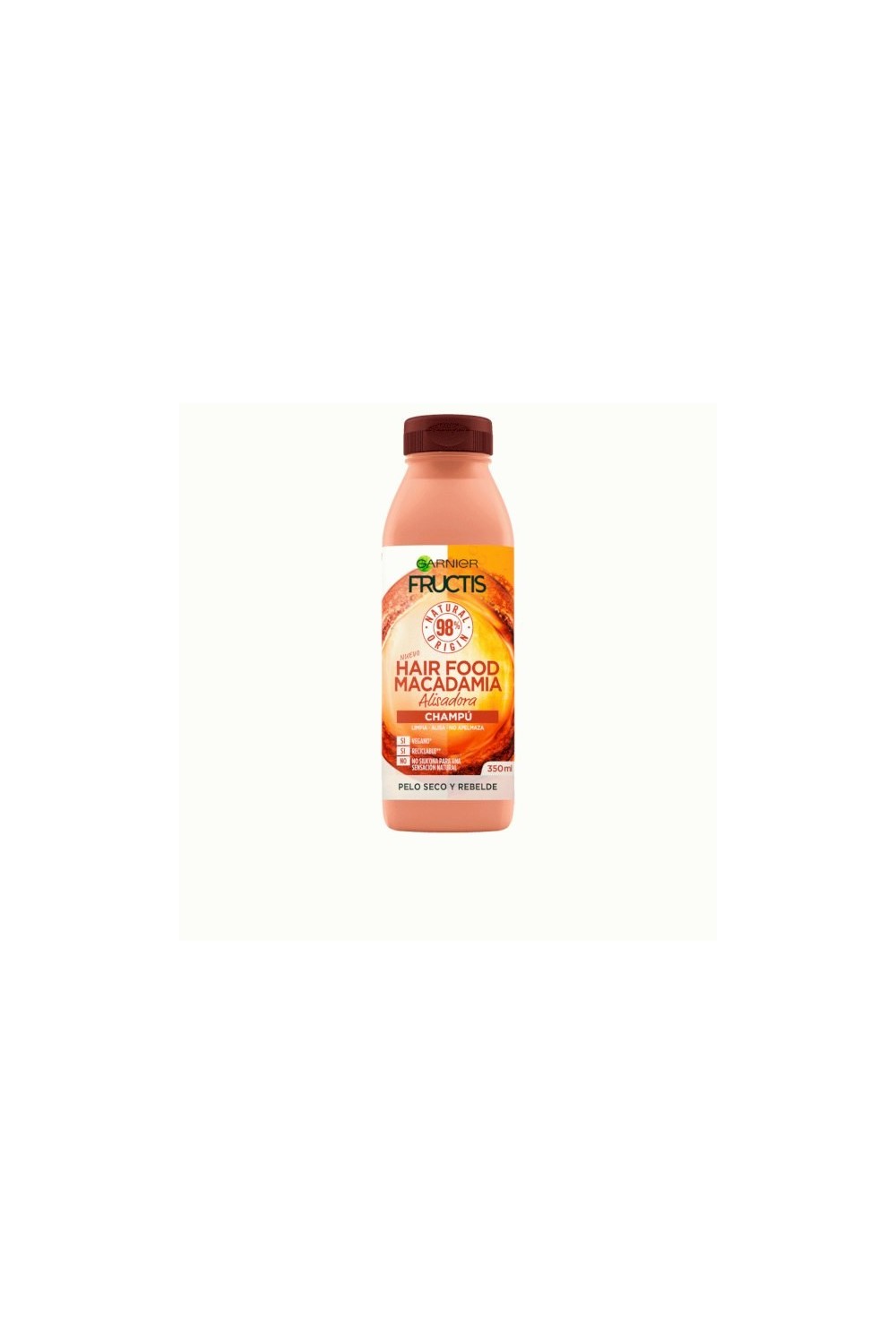 Garnier Fructis Hair Food Macadamia Straightening Shampoo 350ml