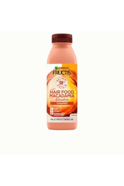 Garnier Fructis Hair Food Macadamia Straightening Shampoo 350ml