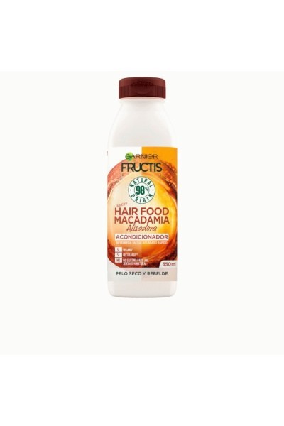 Garnier Fructis Hair Food Macadamia Straightening Conditioner 350ml