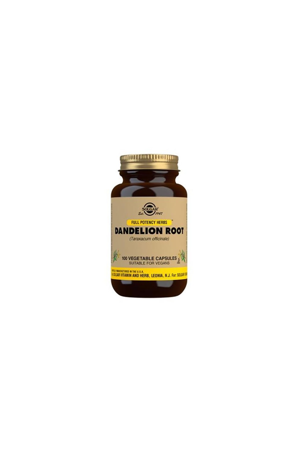 Solgar Dandelion 100 Capsules