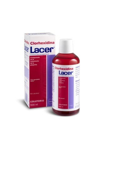 Lacer Chlorhexidine Mouthwash 500ml