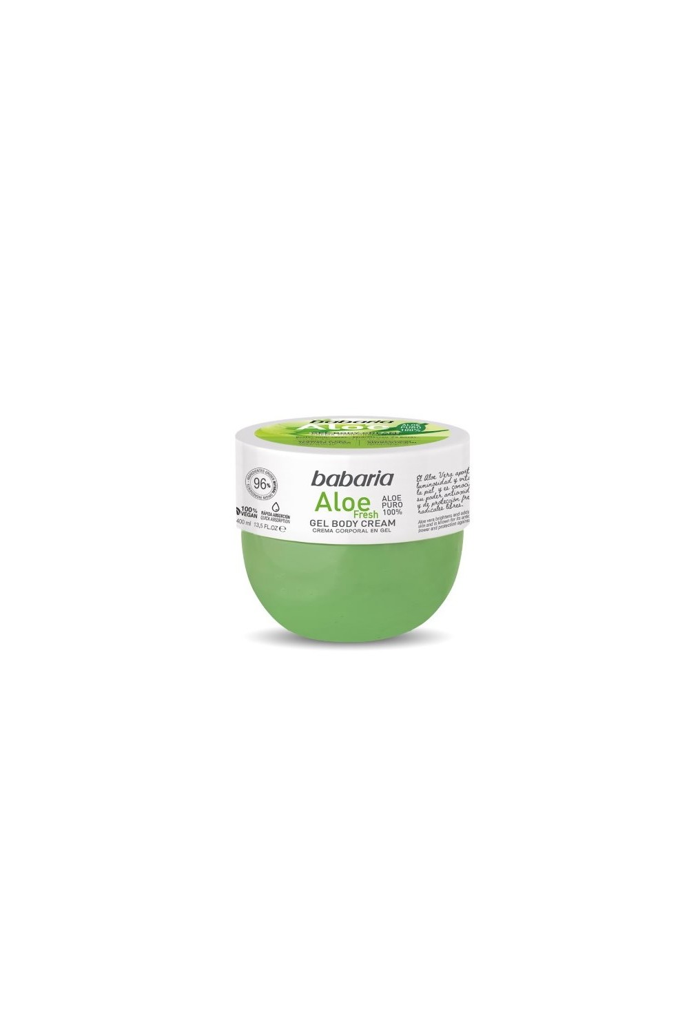 Babaria Aloe Fresh Body Cream 400ml